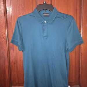 Emporio Armani Men's Polo Shirt - Teal